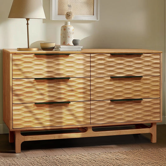 Acacia Elara Dresser with 6 Drawers