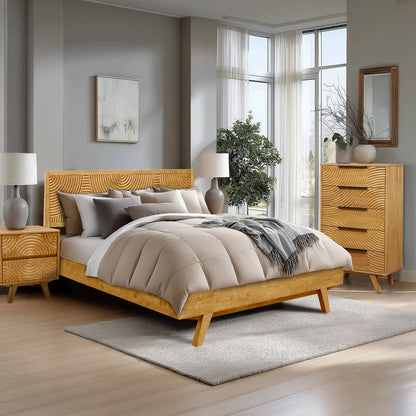 Acacia Harmony Dresser with 5 Drawers