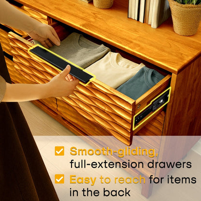 Acacia Elara Dresser with 6 Drawers