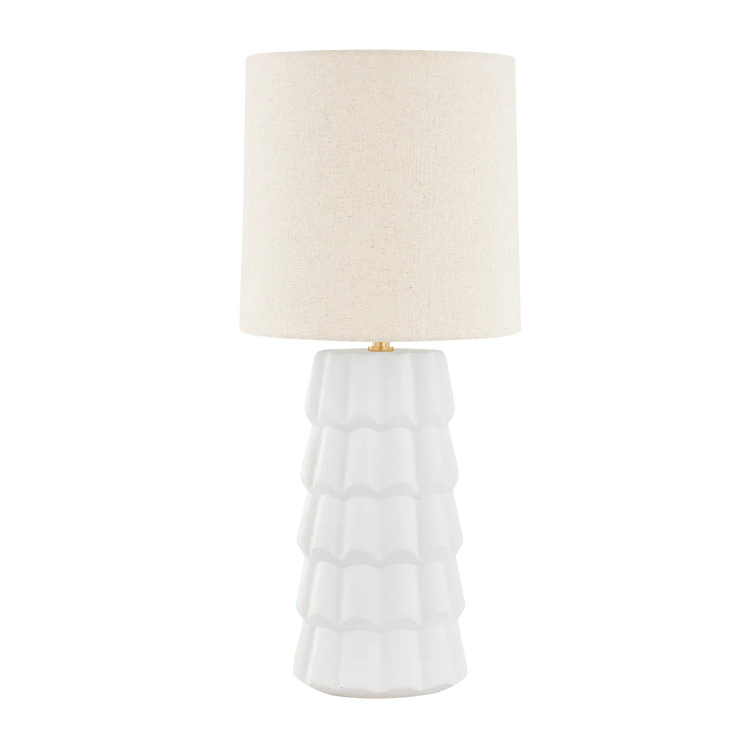Bella Ceramic Table Lamp - Fluent Trends