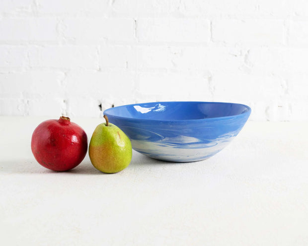 Decorative Fruit Bowl – Handmade Porcelain for Elegant Home Décor - Fluent Trends Bowls