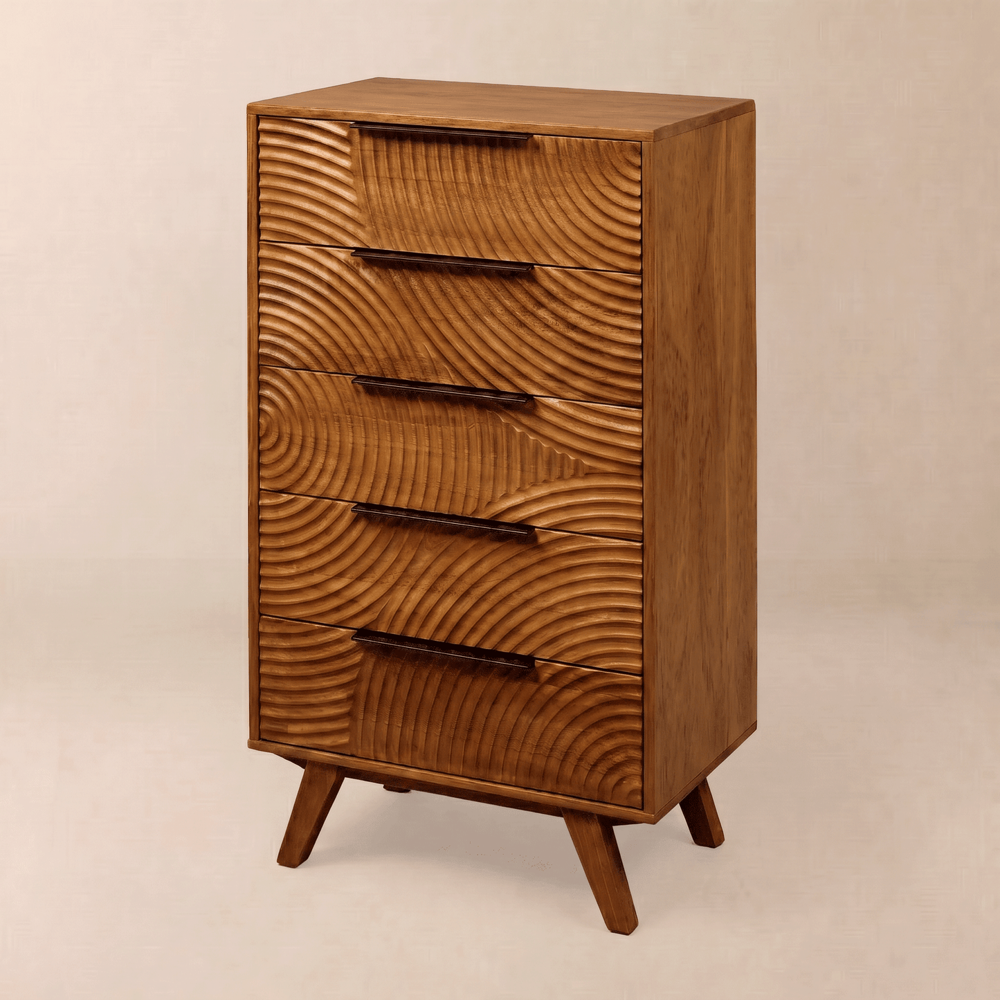 Acacia Harmony Dresser with 5 Drawers