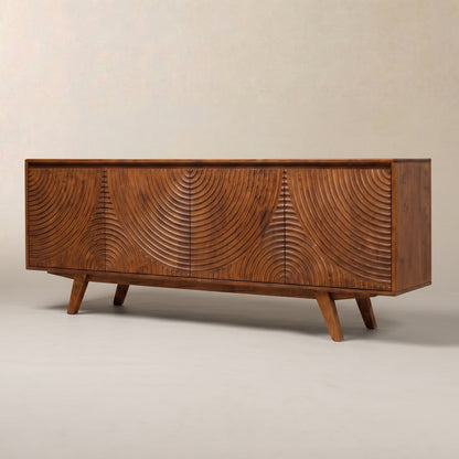 Acacia Harmony TV Stand with Storage for TVs up to 80"