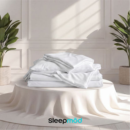 Eucalyptus Lyocell Silk Sheet Set – Cooling & Hypoallergenic