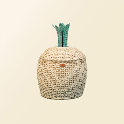 Pineapple Storage Basket Large - Natural - Fluent Trends