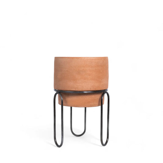 Jaro Medium Terracotta Planter Powered by People