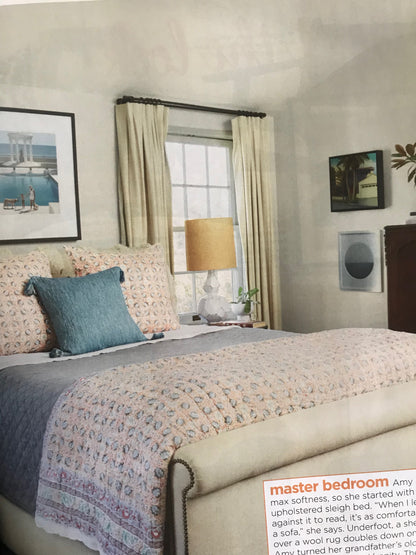 Made to order: Antigua Pillow - Ocean Tie Dye 20"x20" - Fluent Trends