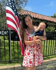 Red Vineyard Mini Dress - Fluent Trends