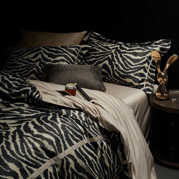 Luxury Vintage Style 160TC Long-Staple Cotton Bedding Set | 3CARATS - Fluent Trends