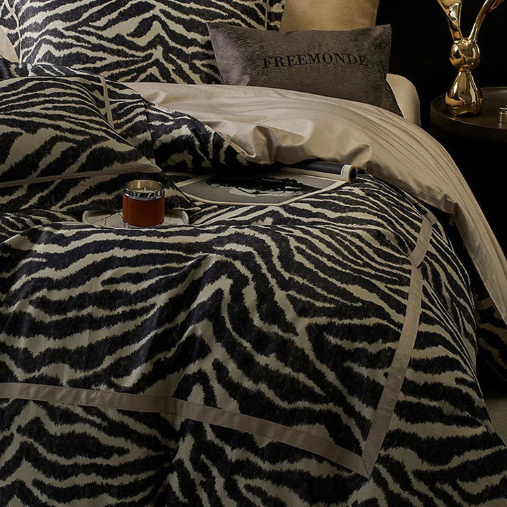 Luxury Vintage Style 160TC Long-Staple Cotton Bedding Set | 3CARATS - Fluent Trends