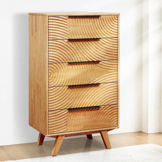 Acacia Harmony Dresser with 5 Drawers