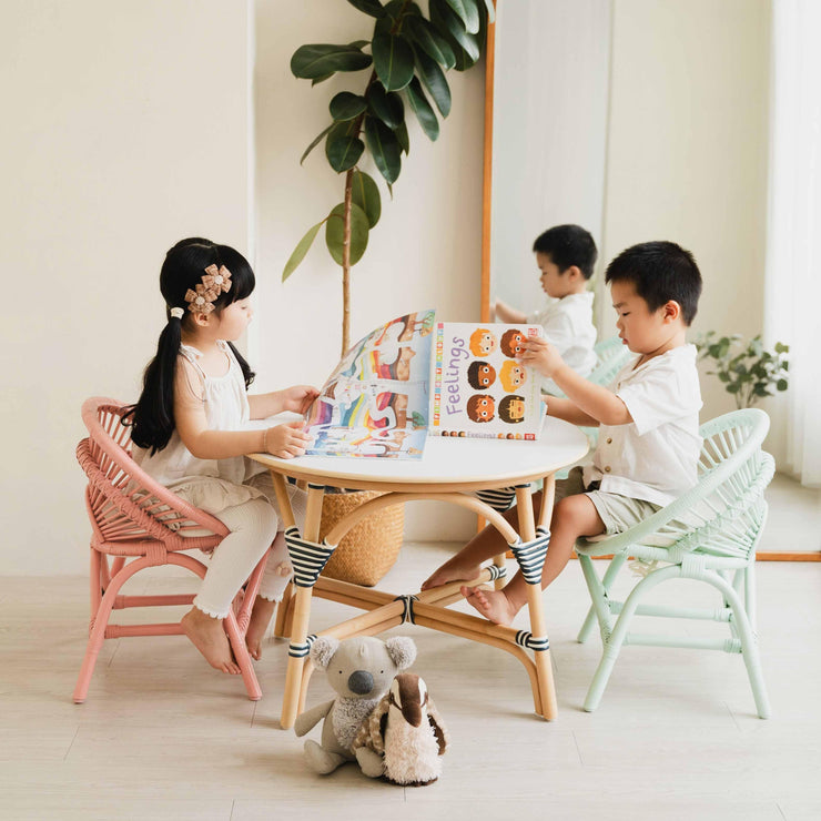 Maya Kids Chair - Mint Green - Fluent Trends