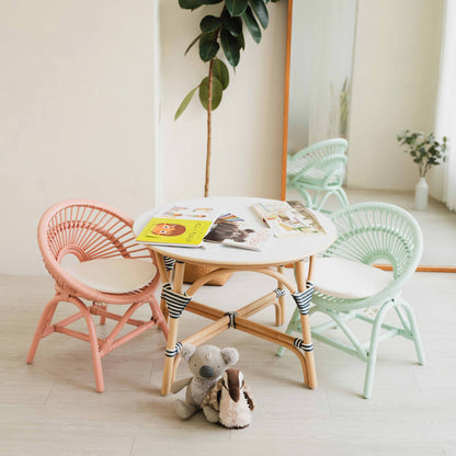 Maya Kids Chair - Mint Green - Fluent Trends