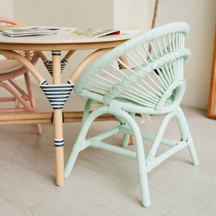 Maya Kids Chair - Mint Green - Fluent Trends