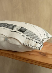 Fulcrum Onyx Oversized Cotton Lumbar Pillow - Fluent Trends