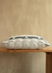 Fulcrum Onyx Oversized Cotton Lumbar Pillow - Fluent Trends