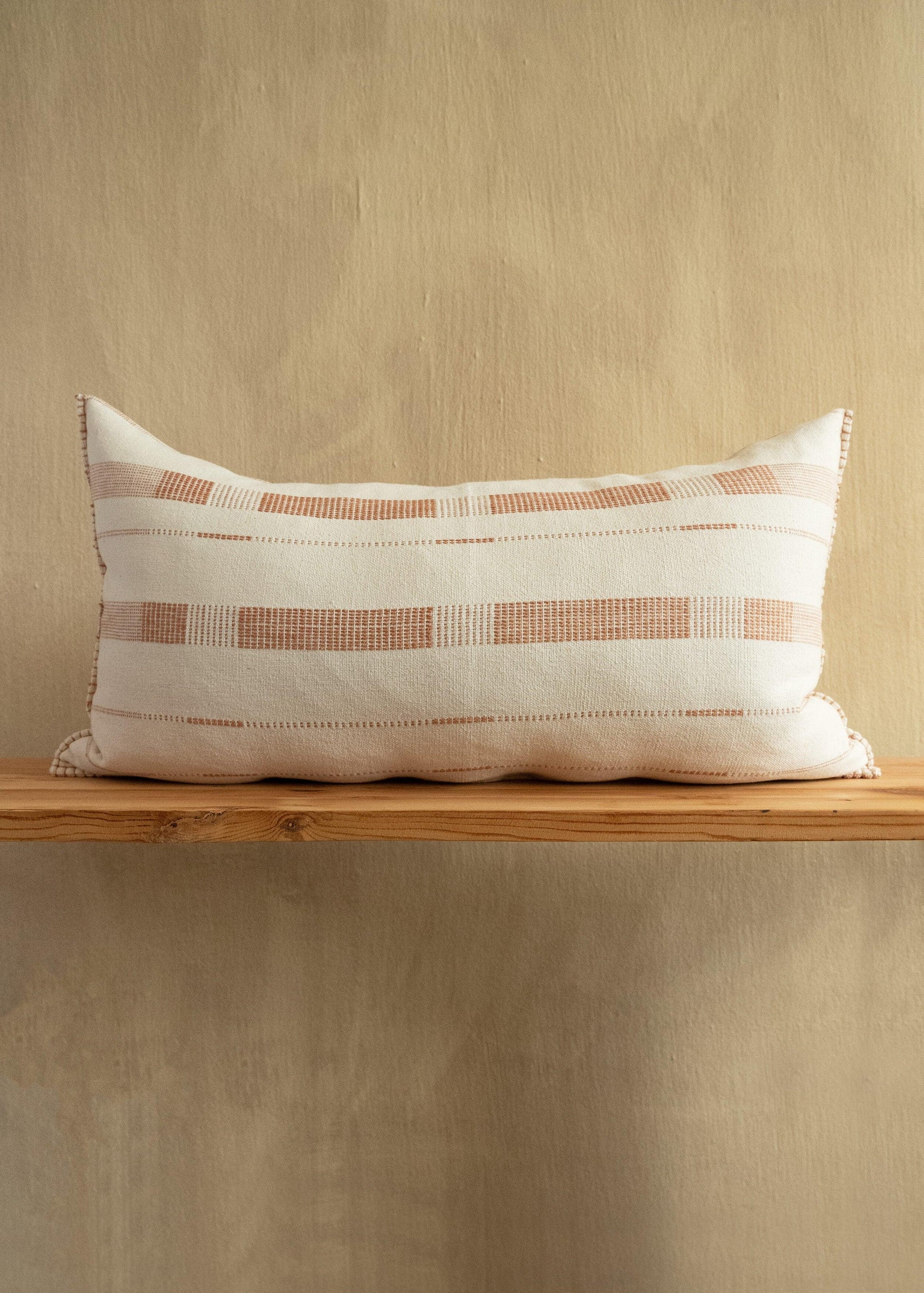 Fulcrum Sahara Oversized Cotton Lumbar Pillow - Fluent Trends Lumbar Pillows