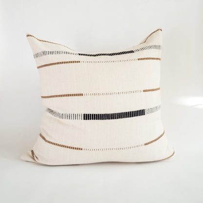 Mason Hand-Loomed Cotton Pillow Kanju Interiors