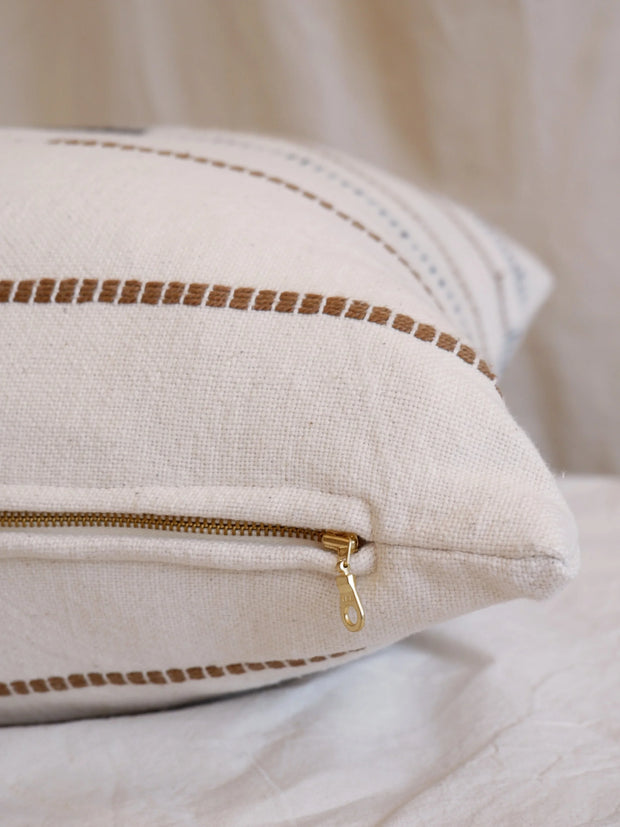 Mason Hand-Loomed Cotton Pillow - Fluent Trends