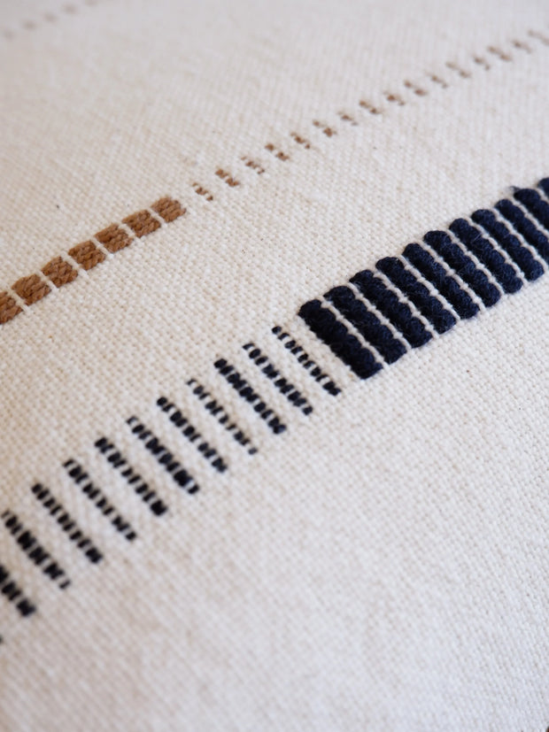 Mason Hand-Loomed Cotton Pillow - Fluent Trends