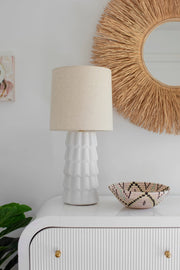 Bella Ceramic Table Lamp - Fluent Trends