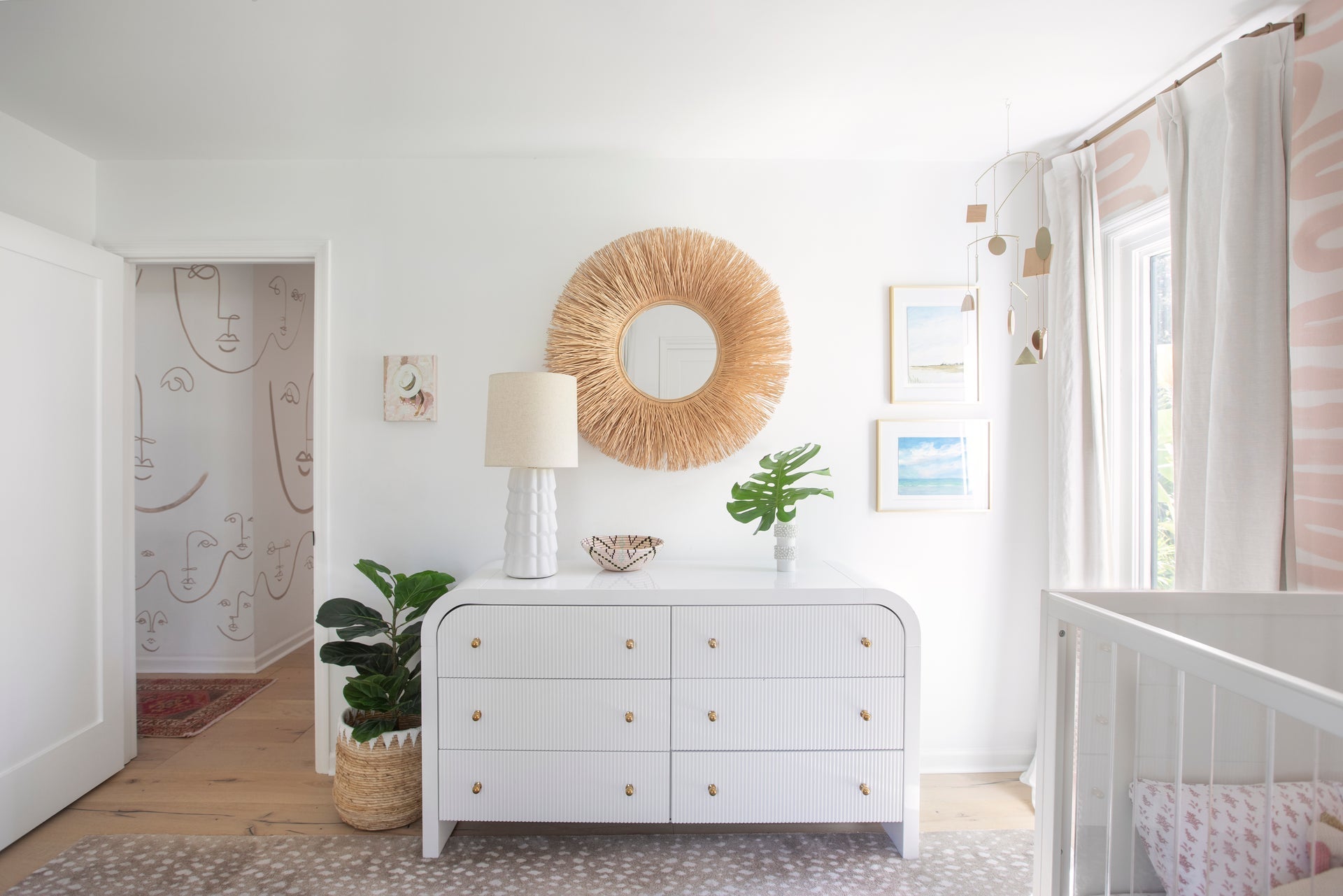 Bella Ceramic Table Lamp White Cliff Studio