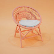 Maya Kids Chair - Peach Pink - Fluent Trends