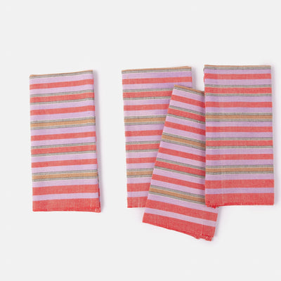 S/4 Handwoven Upendo Table Napkins - Fluent Trends