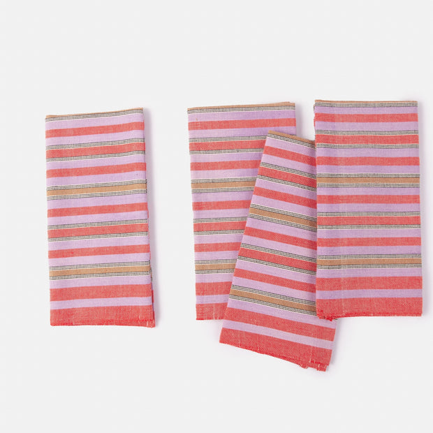 S/4 Handwoven Upendo Table Napkins - Fluent Trends