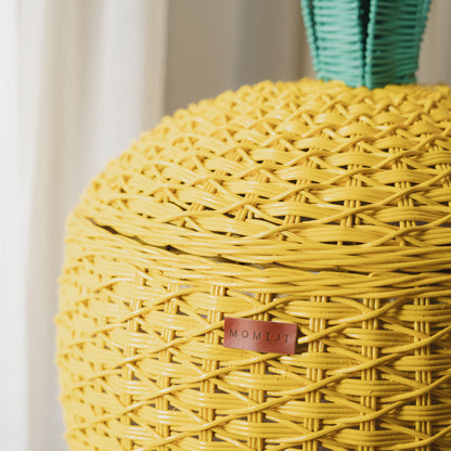Pineapple Storage Basket Large - Yellow - Fluent Trends