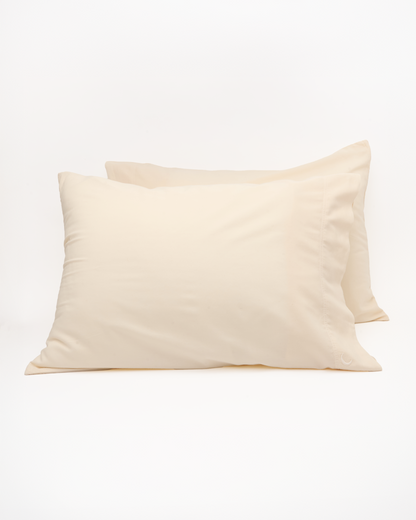 Signature Milk Fibre Pillowcase Set | Portugal Woven Bedding
