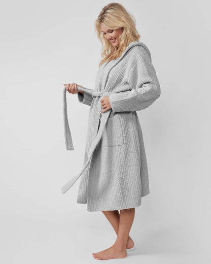 Ribbed Hooded Robe Sunday Citizen