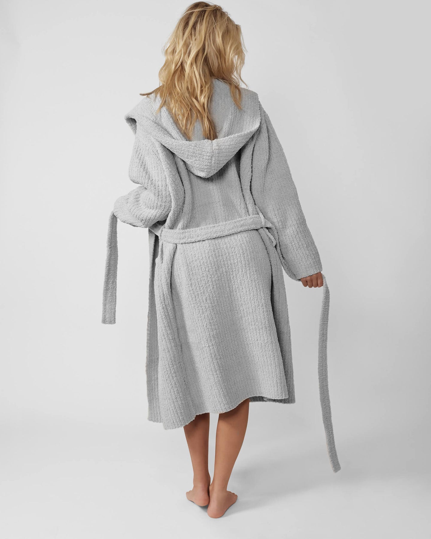 Ribbed Hooded Robe Sunday Citizen