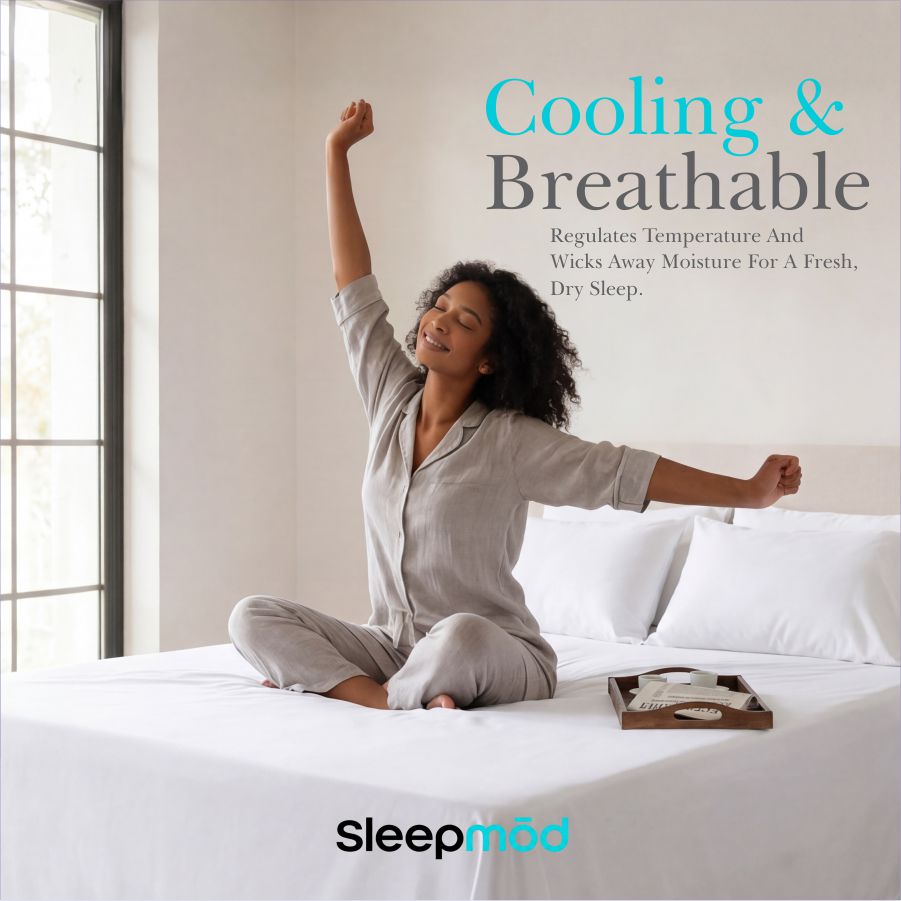 Eucalyptus Lyocell Silk Sheet Set – Cooling & Hypoallergenic