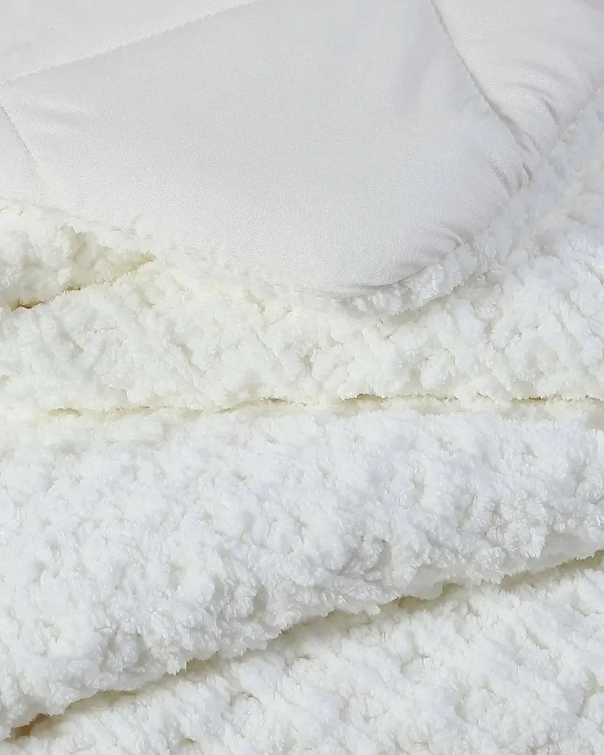 Snug Waffle Comforter Queen - Bamboo & Recycled Fill | Queen King Cal King