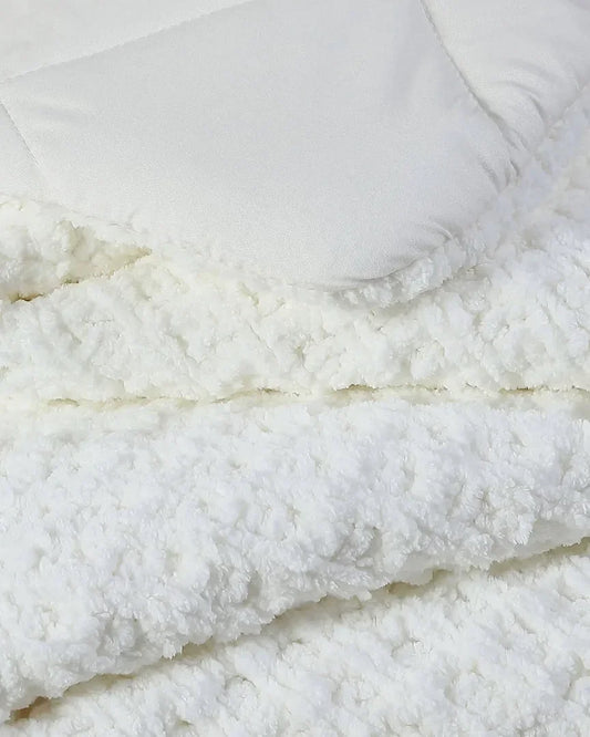 Snug Waffle Comforter Queen - Bamboo & Recycled Fill | Queen King Cal King