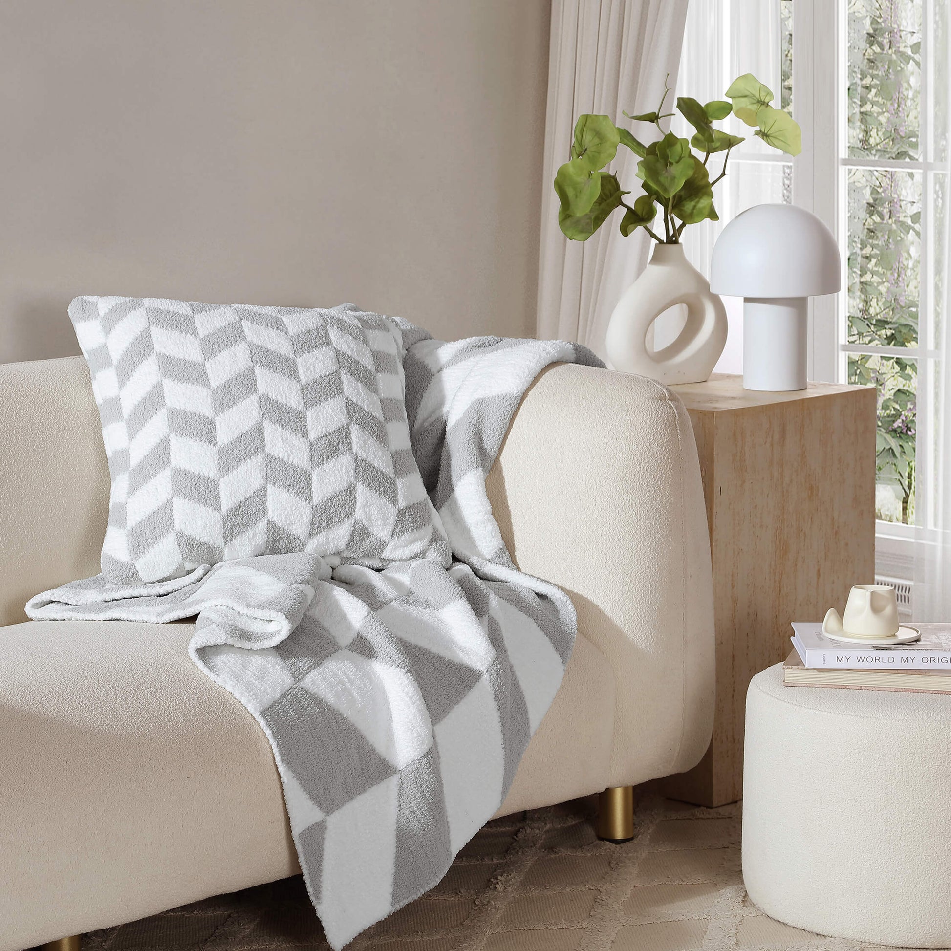 Chevron Throw Pillow Sunday Citizen