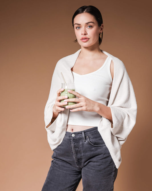 Cloud Cool Sleeved Wrap Sunday Citizen