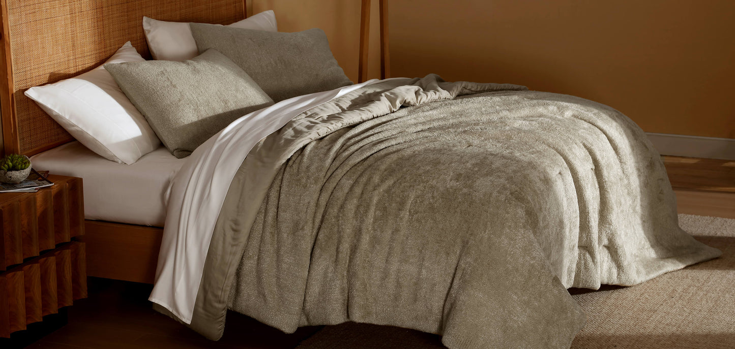Cloud Silque + Silky Lyocell Sham Set