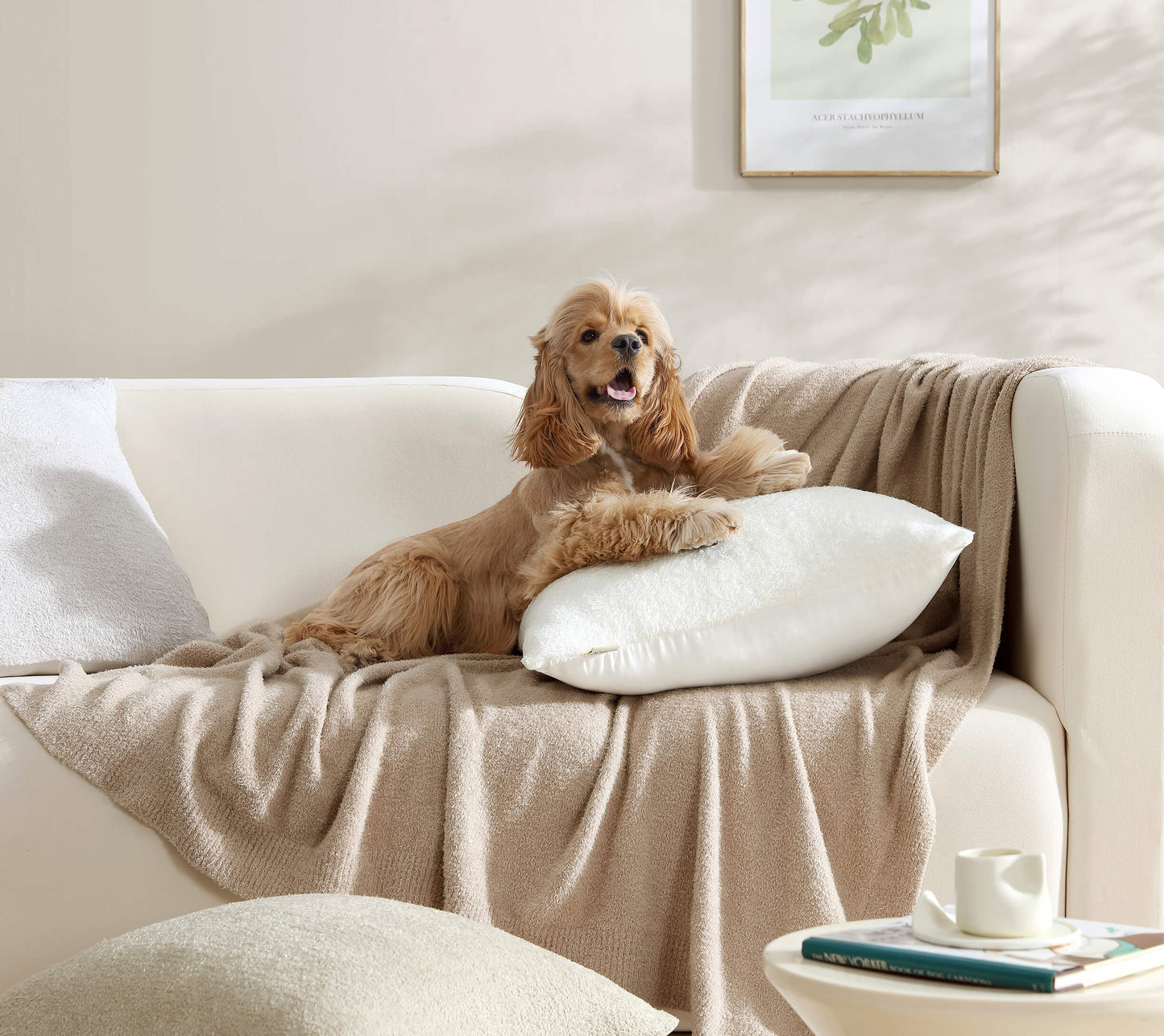 Cloud Silque Throw Pillow Sunday Citizen