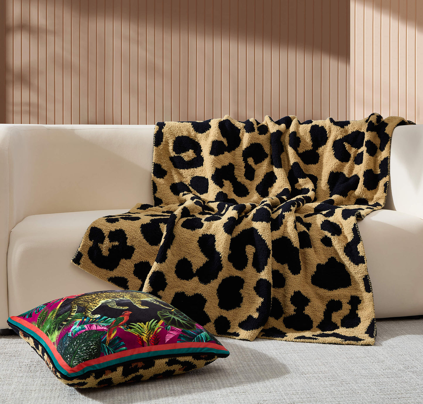 Leopard Throw