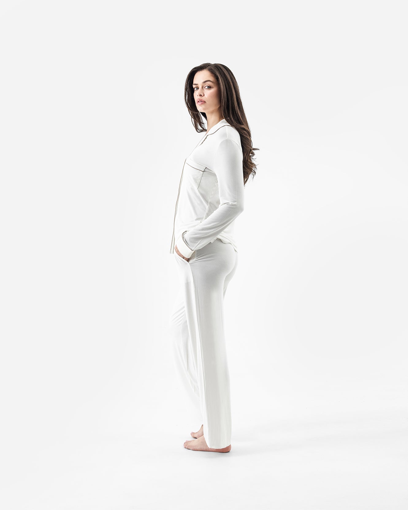 Naked Modal Long PJ Set Sunday Citizen