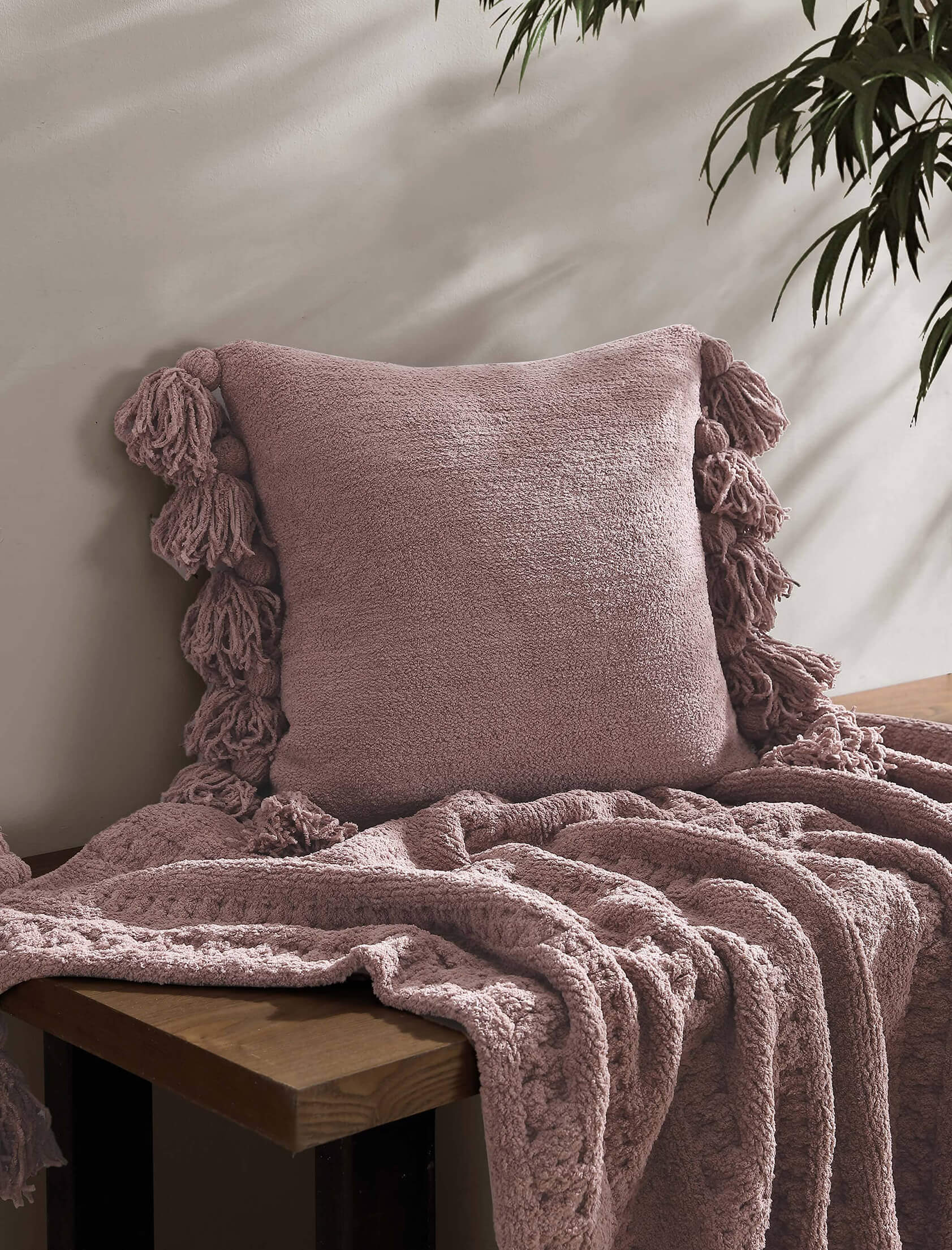 Pom Pom Throw Pillow Sunday Citizen