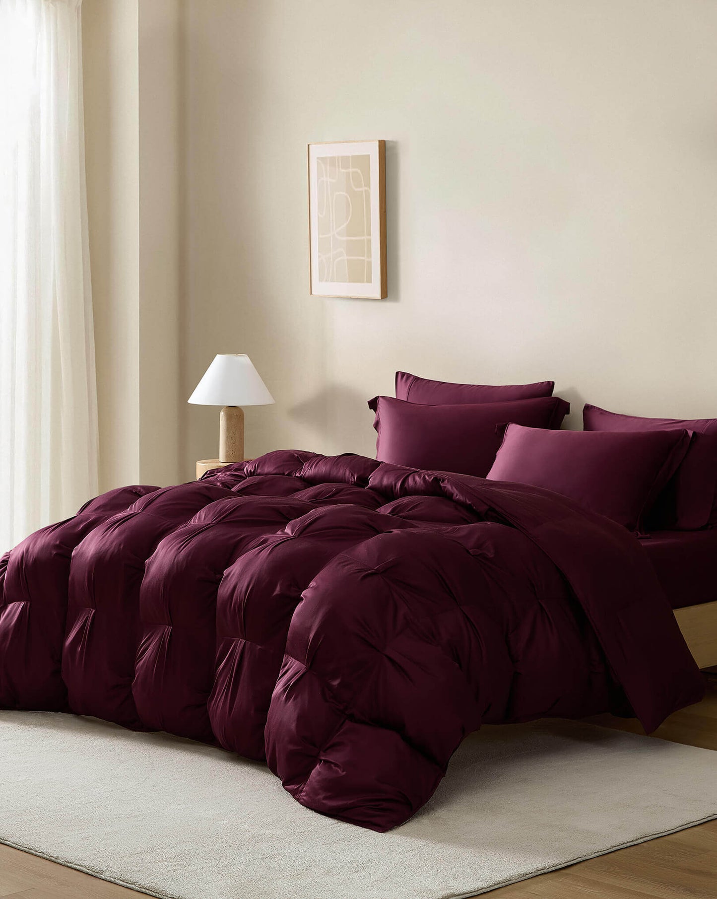 Premium Lumière Sham Set