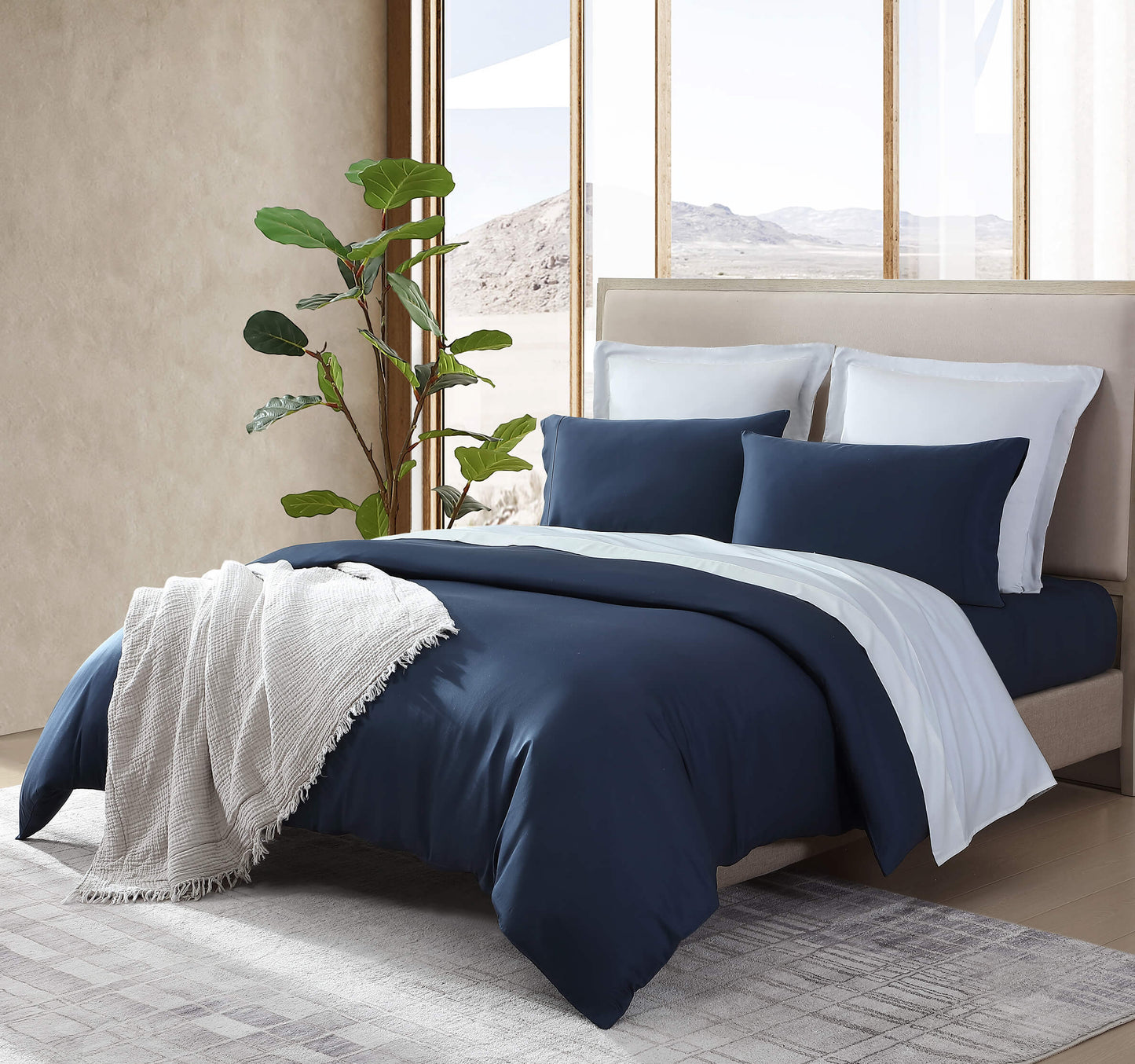 Premium Bamboo Viscose Pillowcase Set