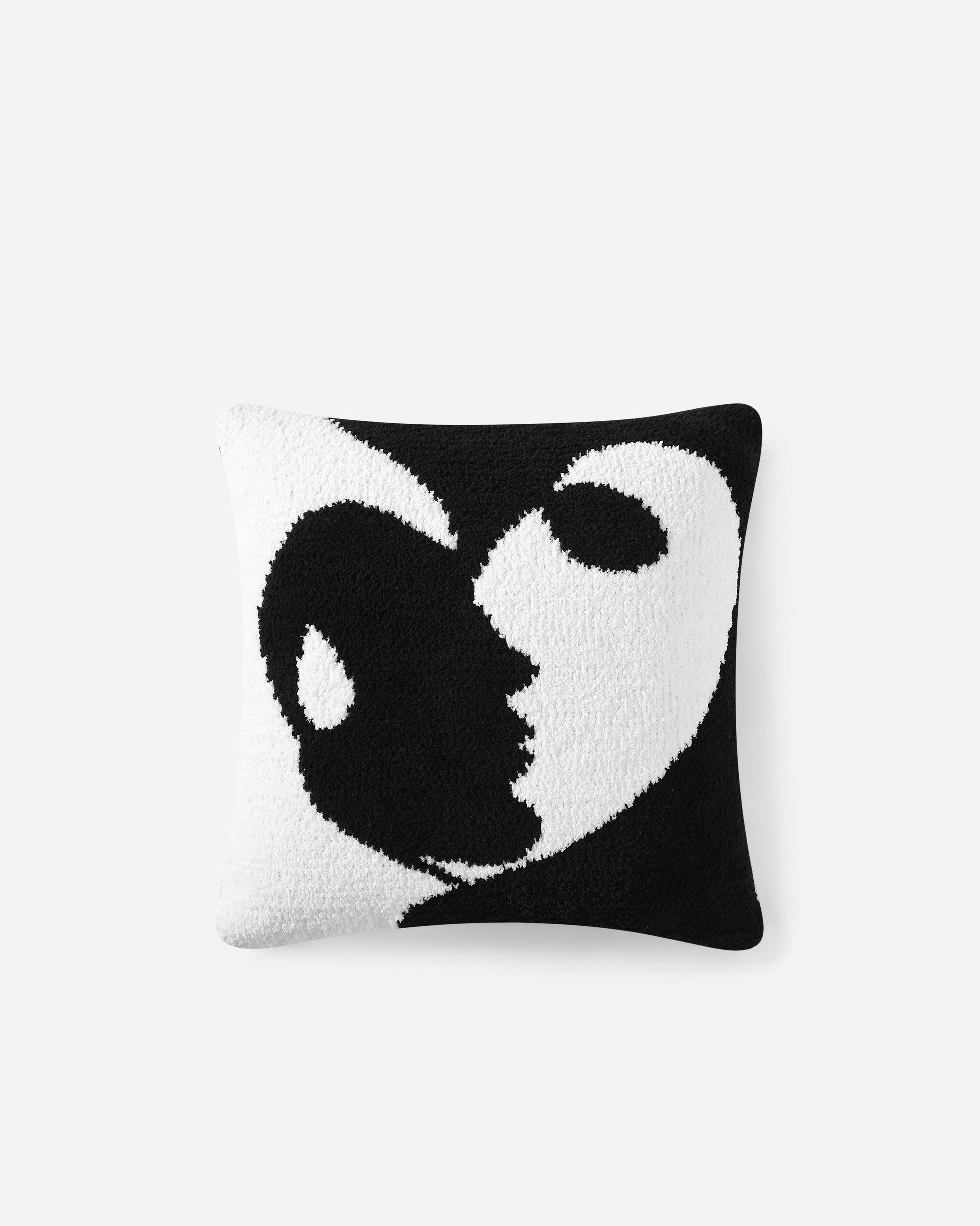 Faces II Throw Pillow - Fluent Trends