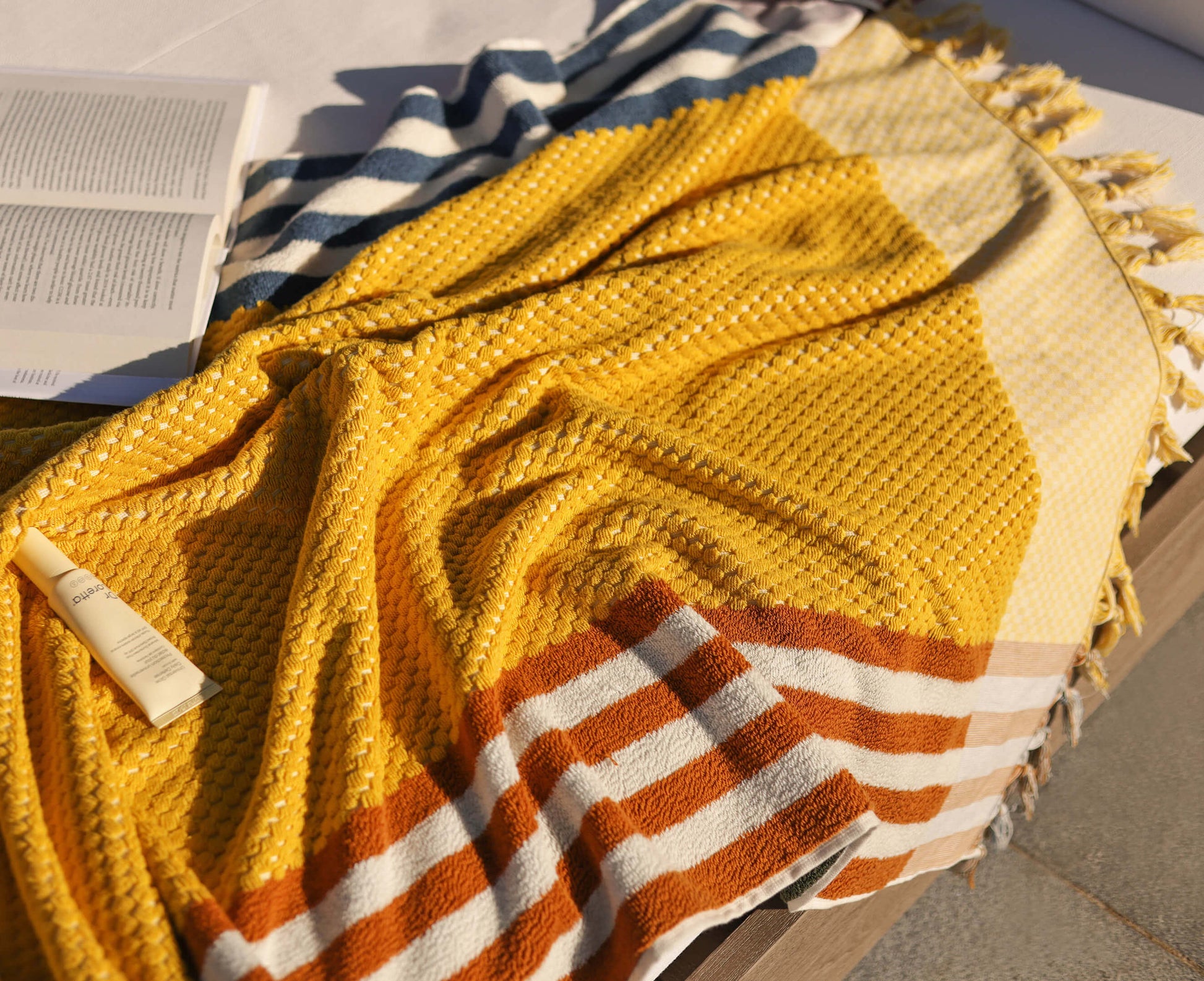Striped Beach Towel Sunday Citizen