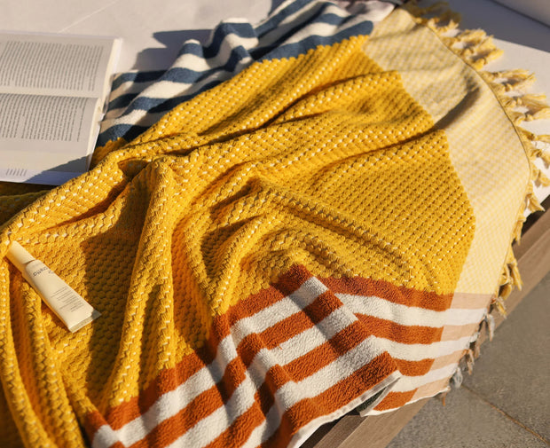 Striped Beach Towel - Fluent Trends