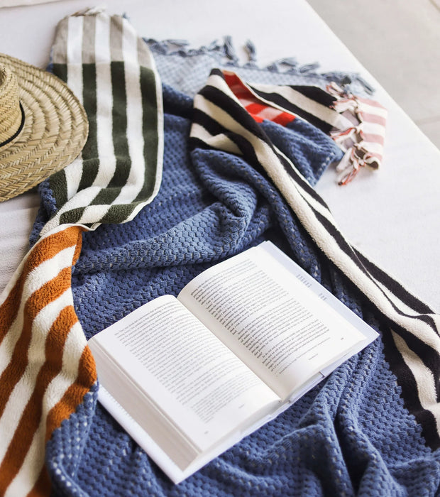 Striped Beach Towel - Fluent Trends