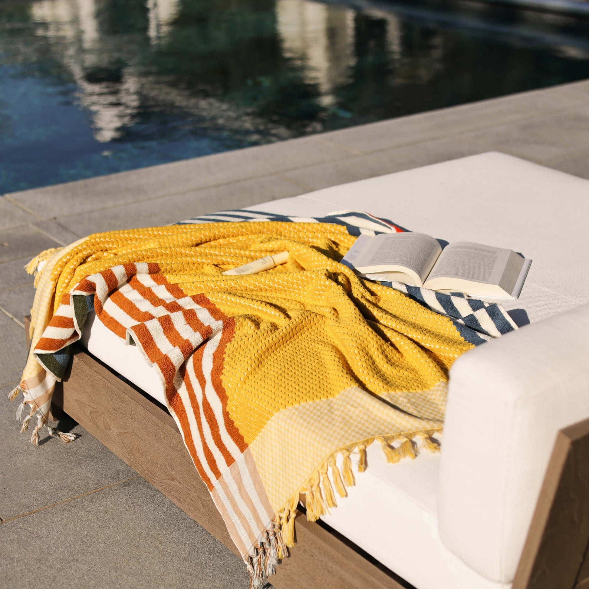 Striped Beach Towel Sunday Citizen